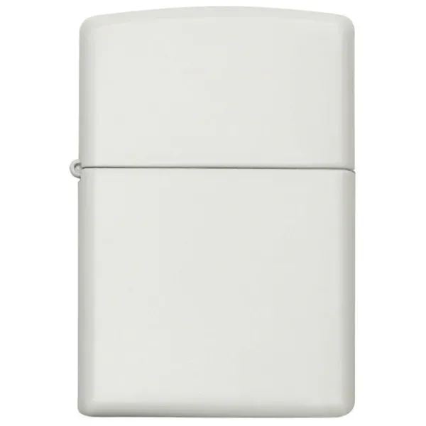 Brichetă Zippo Regular White Matte White / Alamă photo 3