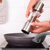Мельница для соли и перца Ardesto AR2102SS Роторный нож / 150 g / Серебряный photo 7