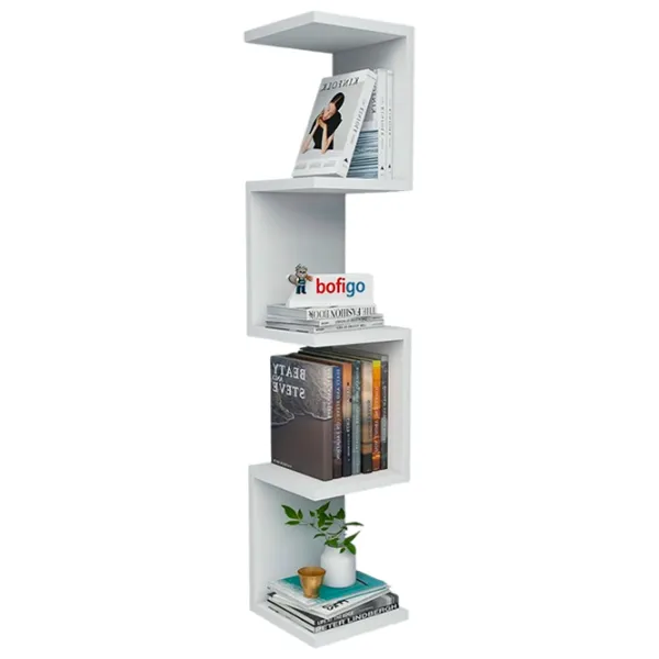 Полка Nex Home ZigZag ДСП / Белый photo 4 Полка Nex Home ZigZag ДСП / Белый photo 4