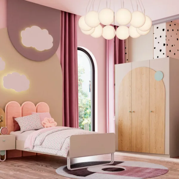 Шкаф Dogtas Wardrobe  x 60.2см x 202.7 / ЛДСП / White photo 2