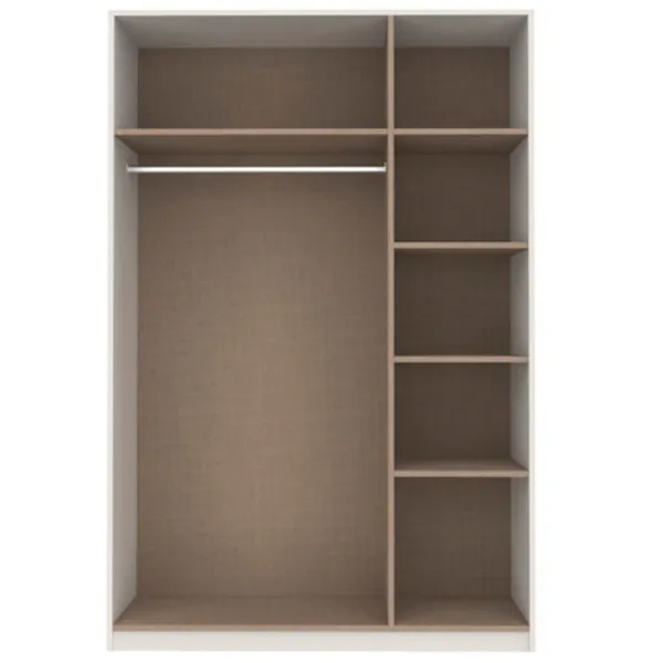 Шкаф Dogtas Wardrobe  x 60.2см x 202.7 / ЛДСП / White photo 3