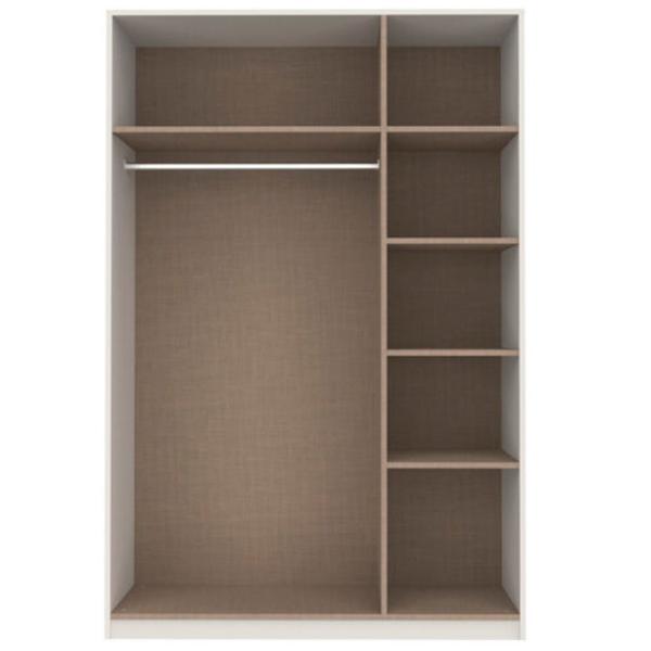 Шкаф Dogtas Wardrobe  x 60.2см x 202.7 / ЛДСП / White photo 3