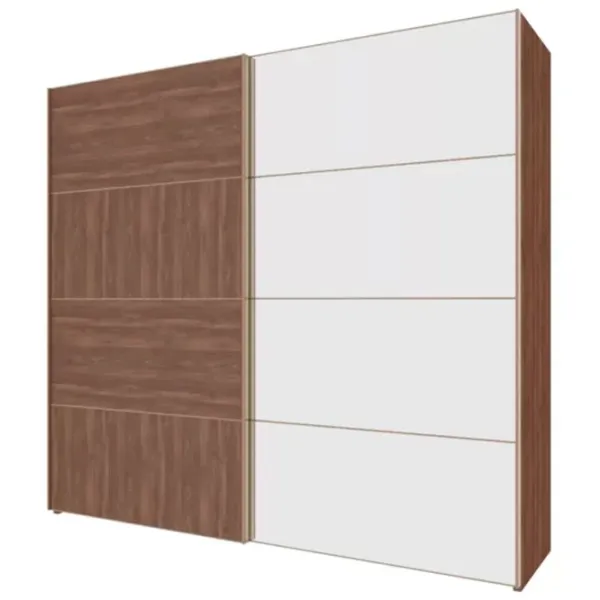 Шкаф Dogtas Gold 242.2 x 69.5см x 225.8 / ЛДСП / Brown photo 2