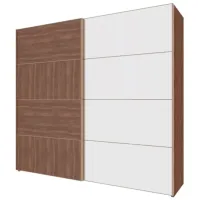 Шкаф Dogtas Gold 242.2 x 69.5см x 225.8 / ЛДСП / Brown photo 2