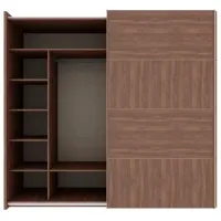 Шкаф Dogtas Gold 242.2 x 69.5см x 225.8 / ЛДСП / Brown photo 6