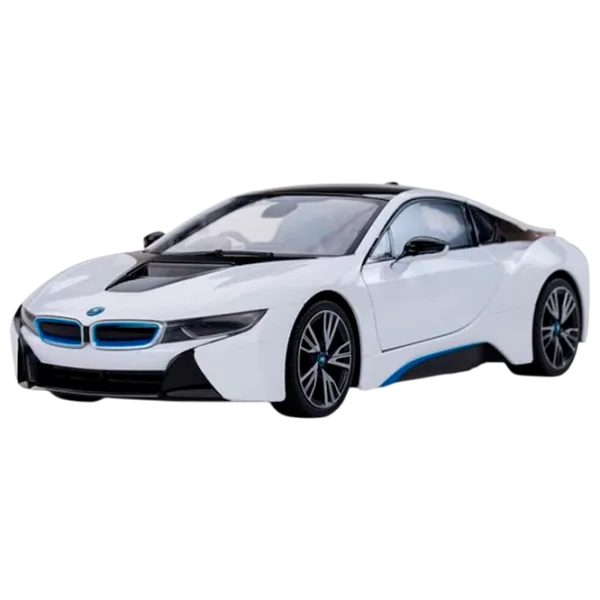 Mașină Rastar BMW i8 43718 10 km/h / 2.4 GHz / Black White photo 1 Mașină Rastar BMW i8 43718 10 km/h / 2.4 GHz / Black White photo 1