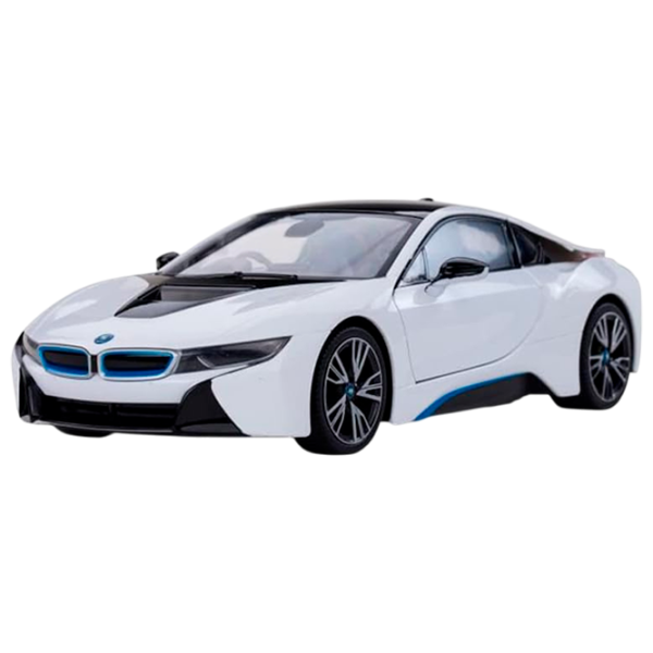 Mașină Rastar BMW i8 43718 10 km/h / 2.4 GHz / Black White photo 1 Mașină Rastar BMW i8 43718 10 km/h / 2.4 GHz / Black White photo 1