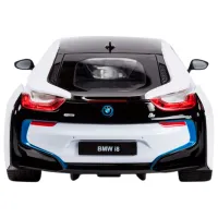 Mașină Rastar BMW i8 43718 10 km/h / 2.4 GHz / Black White photo 5