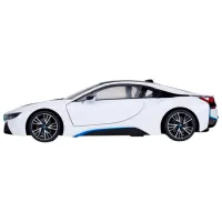 Mașină Rastar BMW i8 43718 10 km/h / 2.4 GHz / Black White photo 6