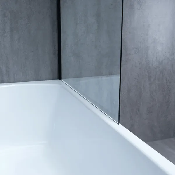 Paravane de duș Manopera RELAX P90F/BL Transparent / fară ușă photo 4