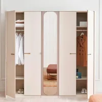 Шкаф Dogtas Milena 225.7 x 60.8см x 218.7 / ЛДСП / Кремовый photo 4