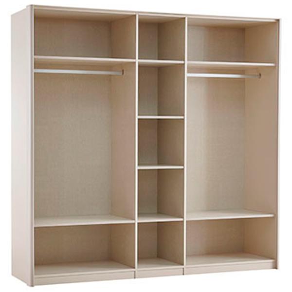 Шкаф Dogtas Milena 225.7 x 60.8см x 218.7 / ЛДСП / Кремовый photo 6