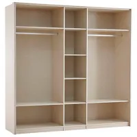 Шкаф Dogtas Milena 225.7 x 60.8см x 218.7 / ЛДСП / Кремовый photo 6