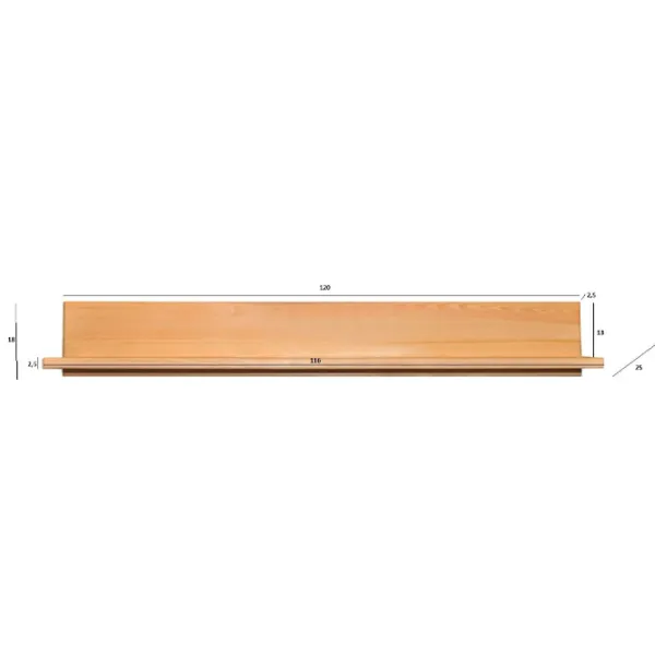 Raft Drewmax PK152 Lemn / Multicolor photo 2 Raft Drewmax PK152 Lemn / Multicolor photo 2