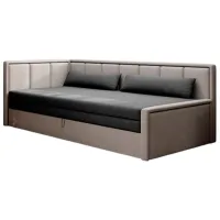 Canapea Eltap Fulgeo Left Poco 4/Poco 3 (5729753) Stofă / Gray