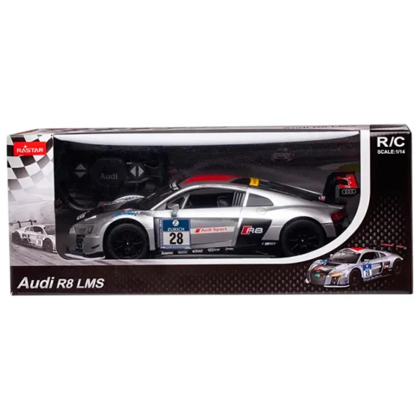 Машинка Rastar Audi R8 LMS Performance 57956 8 км/ч / 2.4 ГГц / Red Серый photo 2
