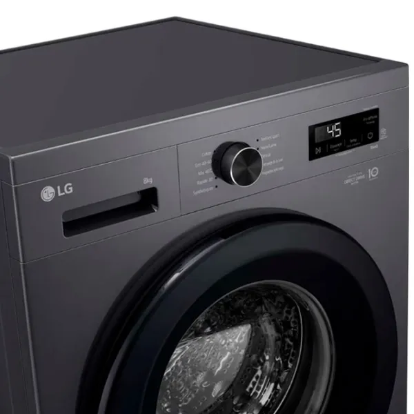 Mașină de spălat LG F84B15MBS 8 kg / 1400 rpm / Graphite photo 18 Mașină de spălat LG F84B15MBS 8 kg / 1400 rpm / Graphite photo 18