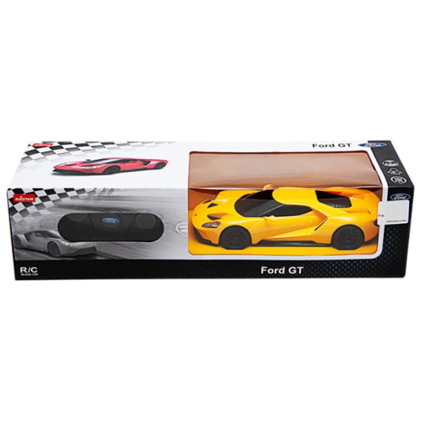 Mașină Rastar Ford GT 50607 8 km/h / 2.4 GHz / Black Yellow photo 5