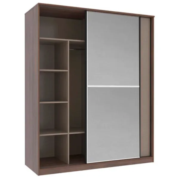 Шкаф Dogtas Nova 179.2 x 67.3см x 219.7 / ЛДСП / Орех photo 2