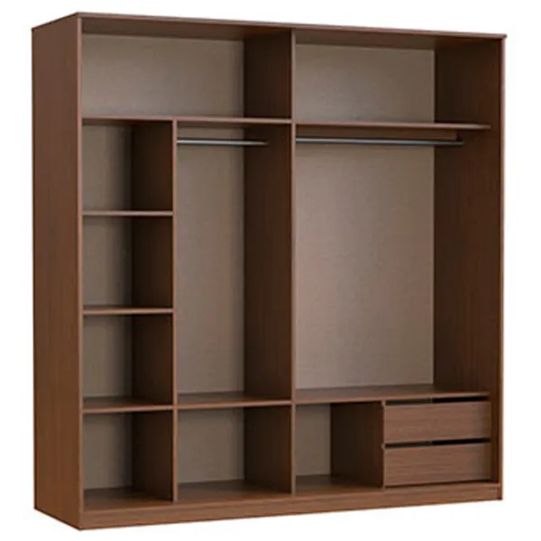 Шкаф Dogtas Nova 179.2 x 67.3см x 219.7 / ЛДСП / Орех photo 3