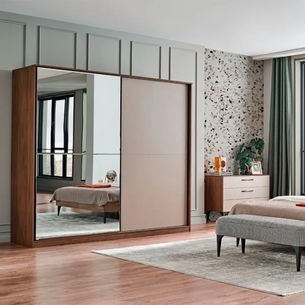 Шкаф Dogtas Nova 179.2 x 67.3см x 219.7 / ЛДСП / Орех photo 4