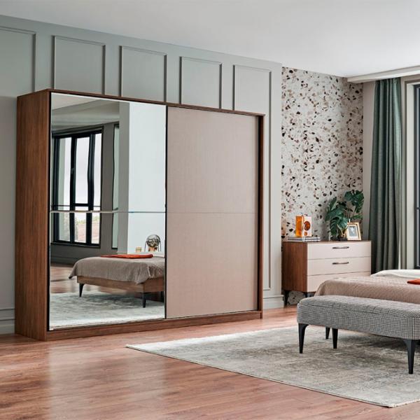 Шкаф Dogtas Nova 179.2 x 67.3см x 219.7 / ЛДСП / Орех photo 4