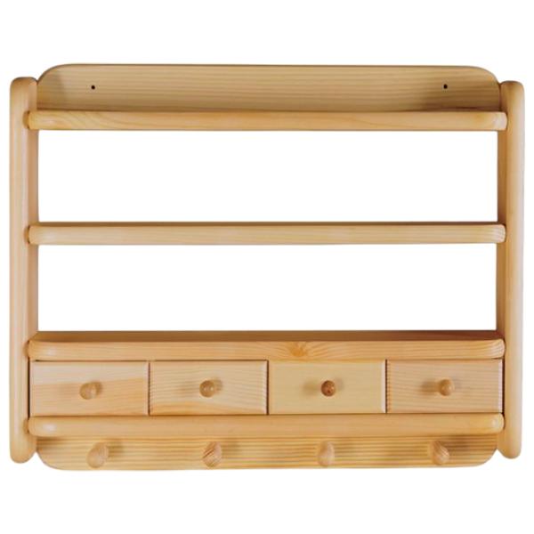 Полка Drewmax PK118 Дерево / Разноцветный photo 1 Полка Drewmax PK118 Дерево / Разноцветный photo 1