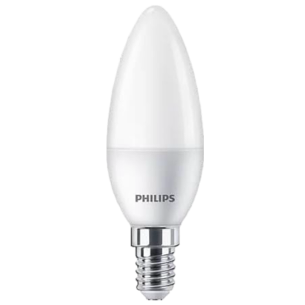 Лампочка светодиодная Philips B35 929002970893 E14 / 6 Вт / 2700 K / / White photo 1 Лампочка светодиодная Philips B35 929002970893 E14 / 6 Вт / 2700 K / / White photo 1
