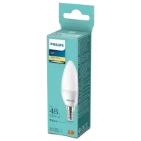 Bec LED Philips B35 929002970893 E14 / 6 W / 2700 K / / White photo 2