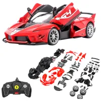 Mașină Rastar Ferrari FXX-K EVO 51255 5 km/h / 2.4 GHz / Yellow Red photo 3