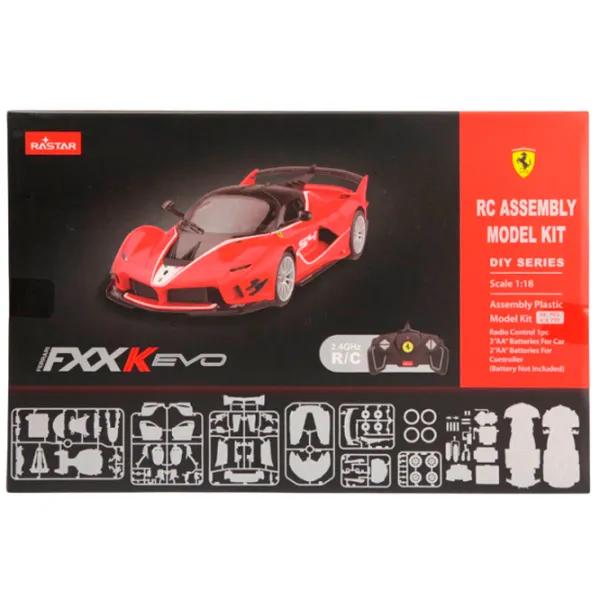Mașină Rastar Ferrari FXX-K EVO 51255 5 km/h / 2.4 GHz / Yellow Red photo 6