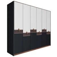 Шкаф Dogtas Diamond 90.6 x x 220.2 / ЛДСП / Black photo 2
