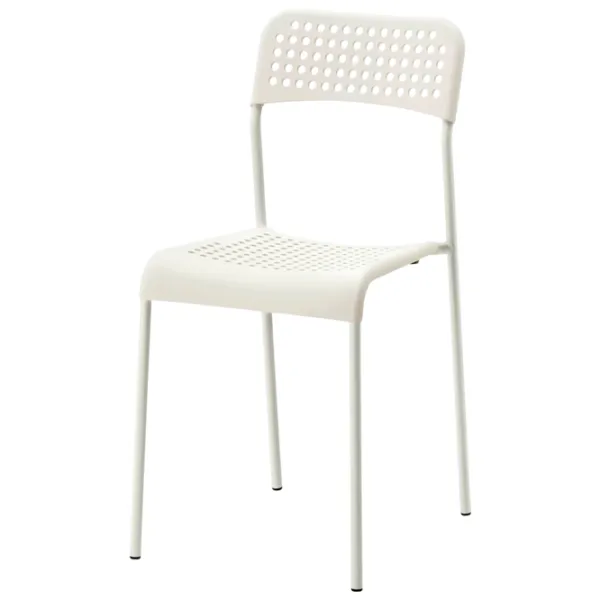 Set masă și scaune Ikea Melltorp/Adde Dreptunghiulară / PAL / White photo 2