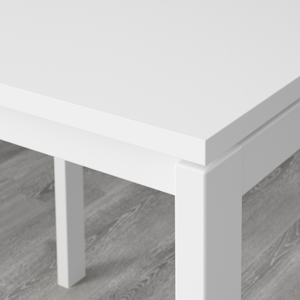 Set masă și scaune Ikea Melltorp/Adde Dreptunghiulară / PAL / White photo 3