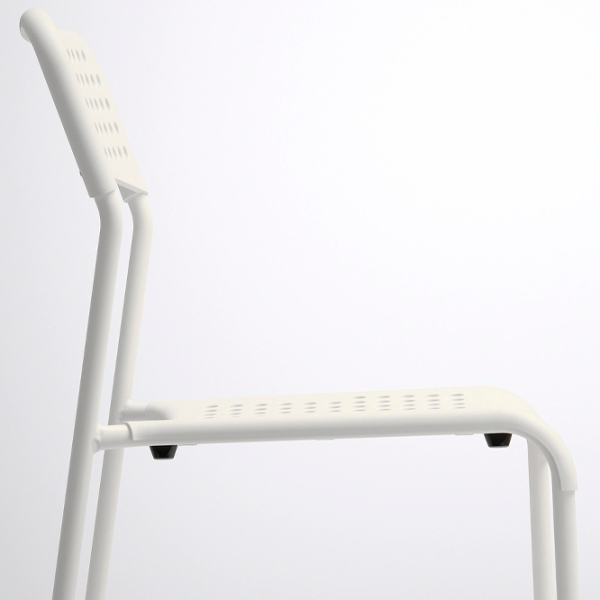 Set masă și scaune Ikea Melltorp/Adde Dreptunghiulară / PAL / White photo 4