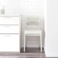 Set masă și scaune Ikea Melltorp/Adde Dreptunghiulară / PAL / White photo 5