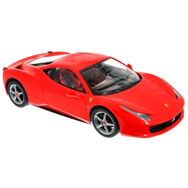 Mașină Rastar Ferrari 458 Italia 58244 9 km/h / 2.4 GHz / Yellow Red photo 4 Mașină Rastar Ferrari 458 Italia 58244 9 km/h / 2.4 GHz / Yellow Red photo 4