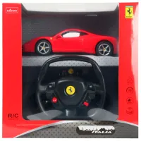Mașină Rastar Ferrari 458 Italia 58244 9 km/h / 2.4 GHz / Yellow Red photo 7