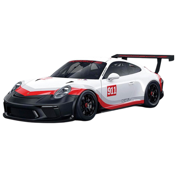 Mașină Rastar Porsche 911 GT3 CUP 75900 8 km/h / 2.4 GHz / Gray White photo 1