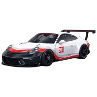 Машинка Rastar Porsche 911 GT3 CUP 75900 8 км/ч / 2.4 ГГц / Серый Белый