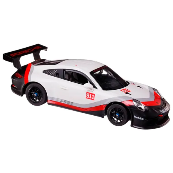 Mașină Rastar Porsche 911 GT3 CUP 75900 8 km/h / 2.4 GHz / Gray White photo 3