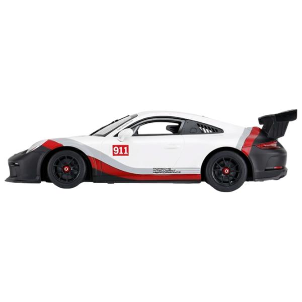 Mașină Rastar Porsche 911 GT3 CUP 75900 8 km/h / 2.4 GHz / Gray White photo 8