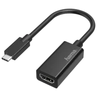 Адаптер Hama 200315 USB Type-C / Черный