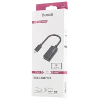 Адаптер Hama 200315 USB Type-C / Черный photo 2