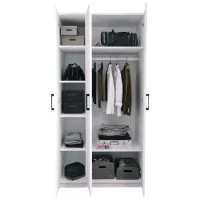 Dulap Nex Home 26-02-01 90 x 47 x 180 / PAL / White photo 3