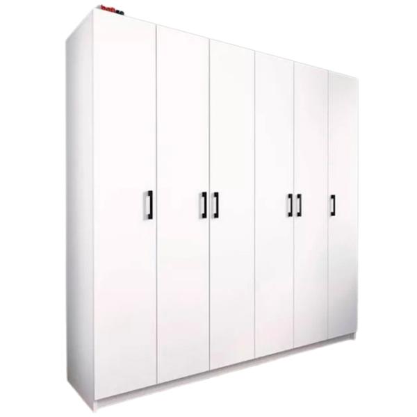 Шкаф Nex Home 26-03-01 180 x 47см x 180 / ЛДСП / White photo 2 Шкаф Nex Home 26-03-01 180 x 47см x 180 / ЛДСП / White photo 2