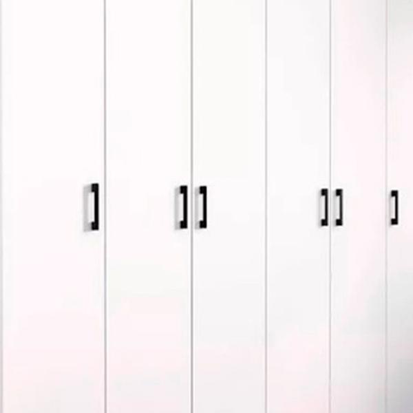 Шкаф Nex Home 26-03-01 180 x 47см x 180 / ЛДСП / White photo 5 Шкаф Nex Home 26-03-01 180 x 47см x 180 / ЛДСП / White photo 5