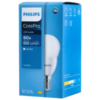 Bec LED Philips CorePro LEDlustre 929002973302 E14 / 7 W / 4000 K / / White photo 3