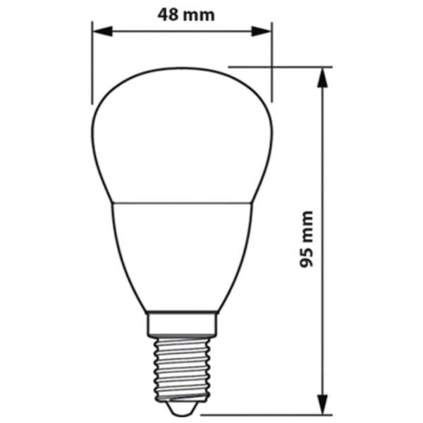 Лампочка светодиодная Philips CorePro LEDlustre 929002973302 E14 / 7 Вт / 4000 K / / White photo 4 Лампочка светодиодная Philips CorePro LEDlustre 929002973302 E14 / 7 Вт / 4000 K / / White photo 4