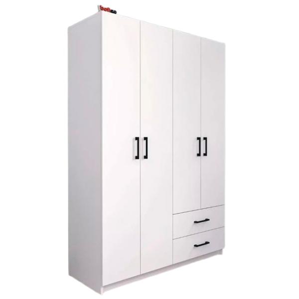 Dulap Nex Home 26-01-01 120 x 47 x 180 / PAL / White photo 2